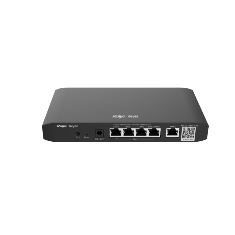 Ruijie Reyee RG-EG105G-P-V3 5-Port Gigabit Cloud Managed PoE Router