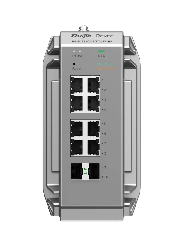 Ruijie Reyee RG-NIS3100-8GT2SFP-HP Industrial Managed Switch