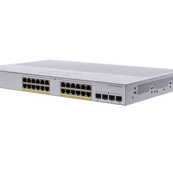Cisco CBS Smart Managed Gigabit Poe Switch  CBS250-24P-4G-UK
