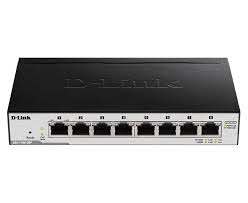 8-Port DGS-1100-08P D-Link Smart Gigabit Ethernet PoE Switch