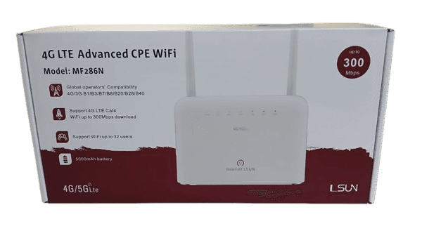 Telenet MF286N 4G LTE Router With Sim Card Slot