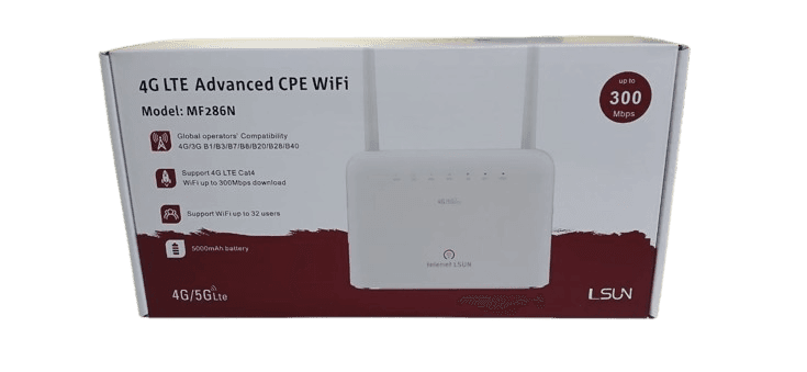 Telenet MF286N 4G LTE Router With Sim Card Slot