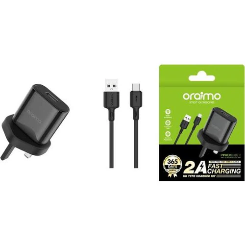 Oraimo Type C Charger Kit (OCW-U65S+C53)