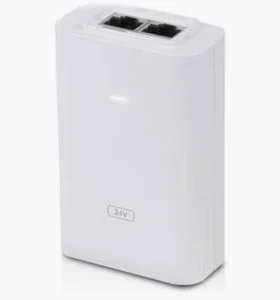 Ubiquiti PoE Injector 24V 1A (POE-24-24W-G-WH)