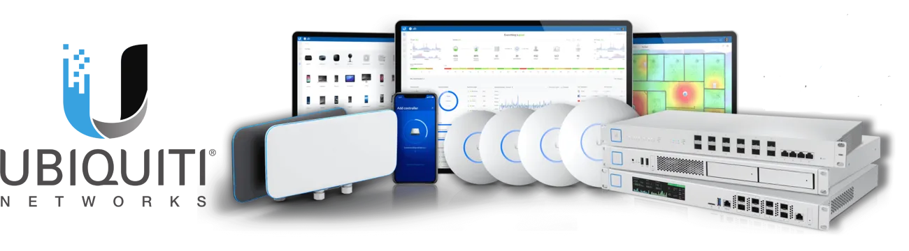 Ubiquiti switches, access points and network equipment