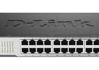 Dlink 24‑Port Fast Ethernet Rack-Mount/Desktop Switch DES‑1024D