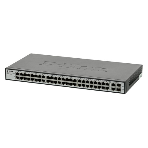 D-Link DES 1050G - switch - 48 ports - unmanaged - rack-mountable