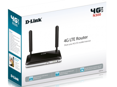 D-Link DWR-921 4G LTE Router (DUAL MODE)