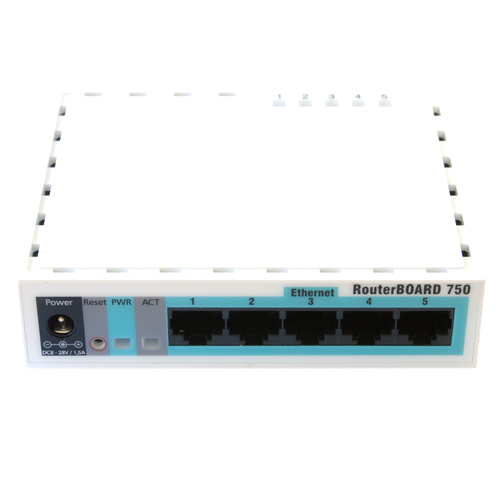 MikroTik RouterBoard hEX lite RB750r2