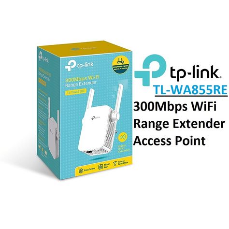 WiFi Range Extender: TP-LINK TL-WA855RE (300Mbps)