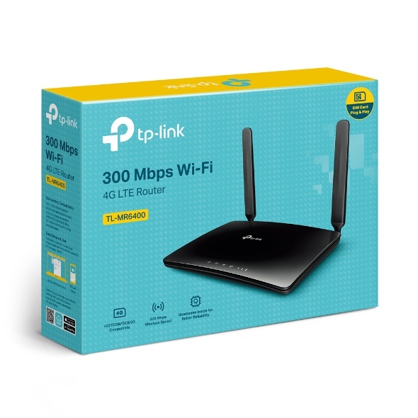 TL-MR6400 300mbps wireless N 4g lte router