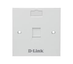 D-Link Flat Faceplate Single Port
