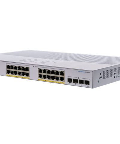 Cisco CBS Smart Managed 24-Port Gigabit Poe Switch  CBS250-24P-4G-UK