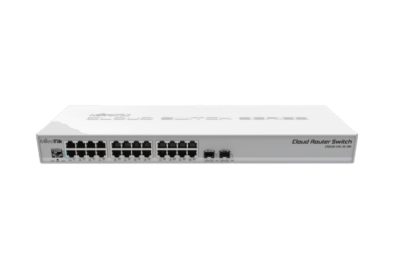 Mikrotik CRS326-24G-2S+RM 24 Gigabit port switch with 2 x SFP+ Ports