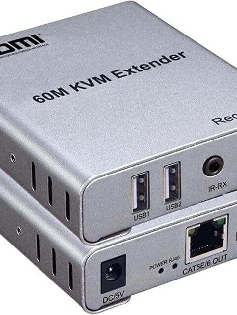 60m HDMI KVM Extender with Full HD Support and USB