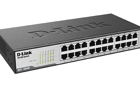 D-Link DES-1024D 24-Port Fast Unmanaged Switch