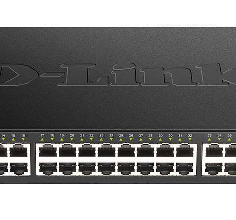 D-Link DGS-1250-52XMP 52-Port 10-Gigabit PoE Switch