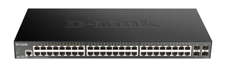 D-Link DGS-1250-52XMP 52-Port 10-Gigabit PoE Switch