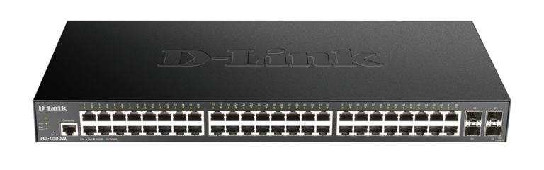 D-Link DGS-1250-52XMP 52-Port 10-Gigabit PoE Switch