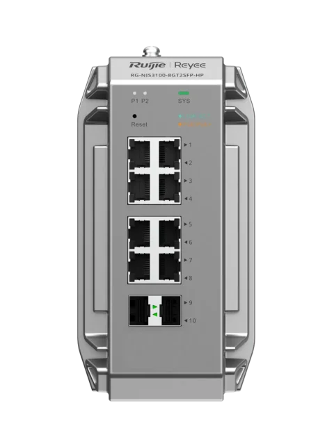 Ruijie Reyee RG-NIS3100-8GT2SFP-HP Industrial Managed Switch