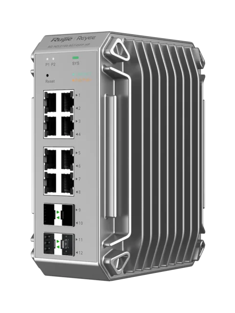 Ruijie Reyee RG-NIS3100-8GT4SFP-HP Industrial Managed Switch