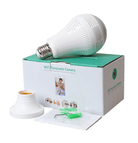 Wifi panorama bulb camera