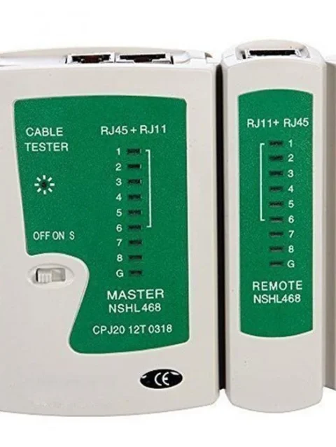 Network Cable tester RJ45 and RJ11