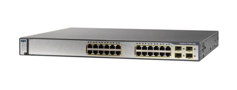 Cisco Catalyst 3750 24 Port Switch POE