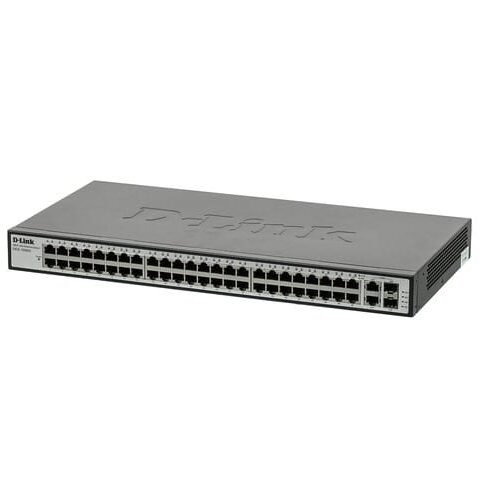 D-Link DES 1050G switch 48-ports unmanaged rack mountable