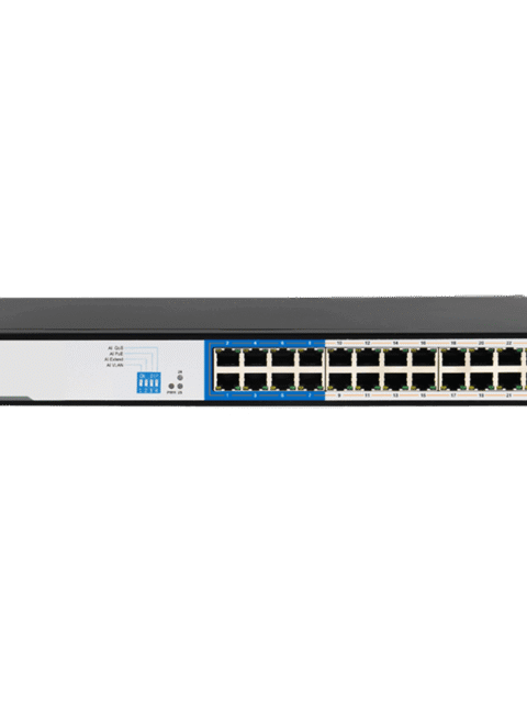 D-Link DGS-F1026P-E 24GE PoE + 2 SFP Ports 250m PoE Switch