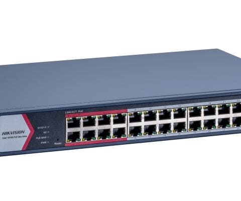 Hikvision DS-3E1326P-EI 24 Port Fast Ethernet Smart POE Switch