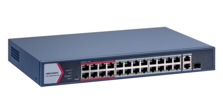 Hikvision DS-3E1326P-EI 24 Port Fast Ethernet Smart POE Switch