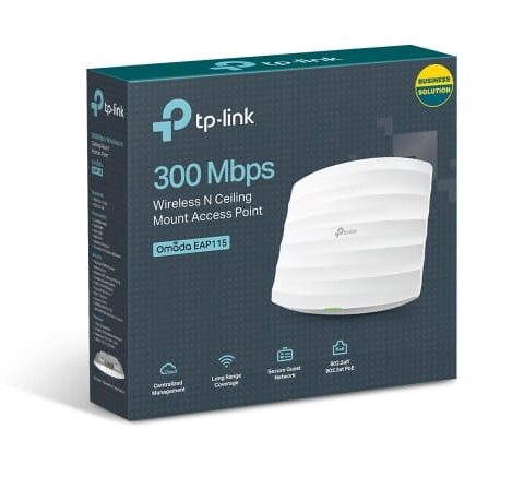 TP-Link EAP115 300Mbps Wireless N Ceiling Mount Access Point