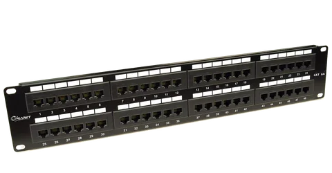 Giganet Category 6A UTP 19" 48 Port 2U Patch panel