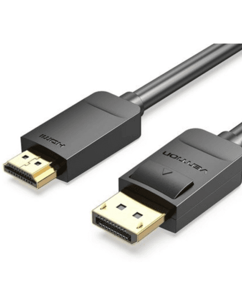 Vention DP to HDMI Cable 2M Black (HADBH)