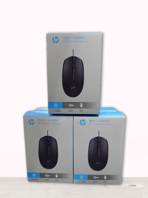 HP M10 Wired USB Mouse