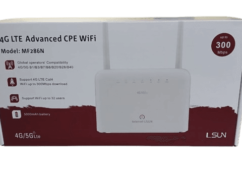 Telenet MF286N 4G LTE Router With Sim Card Slot