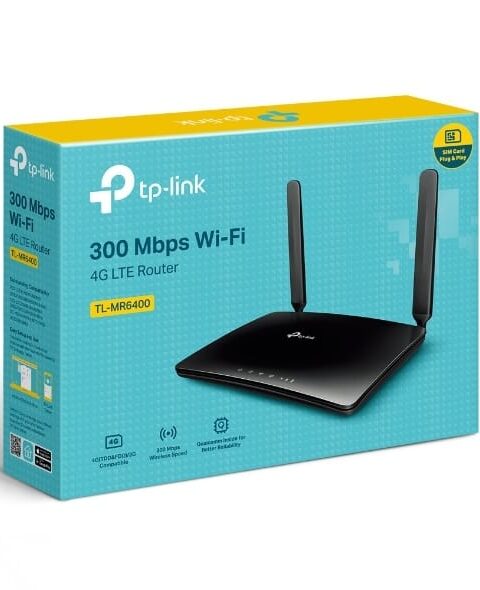 TP-Link TL-MR6400 300mbps wireless N 4g lte router