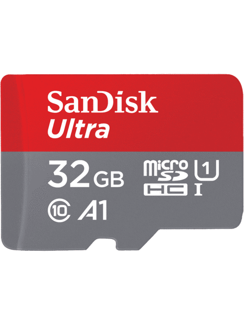 SanDisk Ultra 32GB MicroSD Card - Class 10 UHS-I (100MB/s)