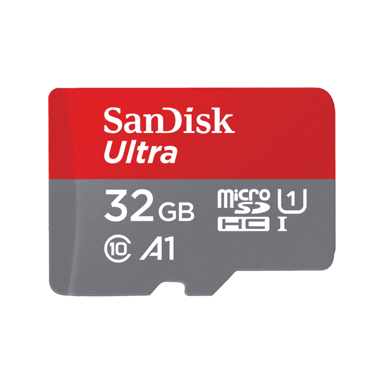 SanDisk Ultra 32GB MicroSD Card - Class 10 UHS-I (100MB/s)