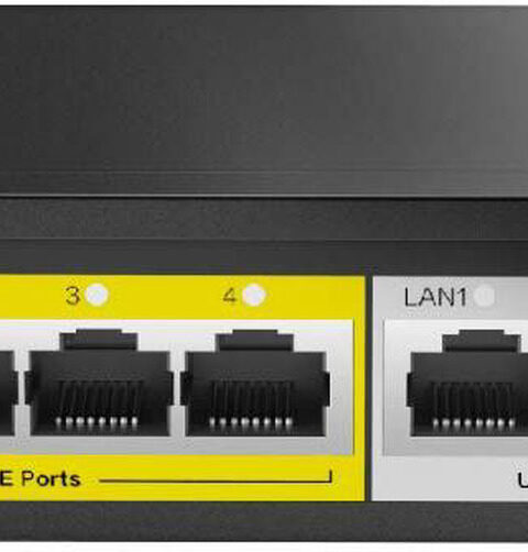 Netis P106C 4-POE+2 Uplink Fast POE Ethernet Switch